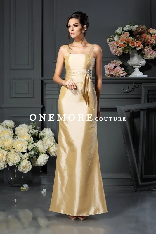 A Line Pale Yellow Taffeta Mother of Bride Dresses with Jacket A Line Pale Yellow Taffeta Mother of Bride Dresses with Jacket