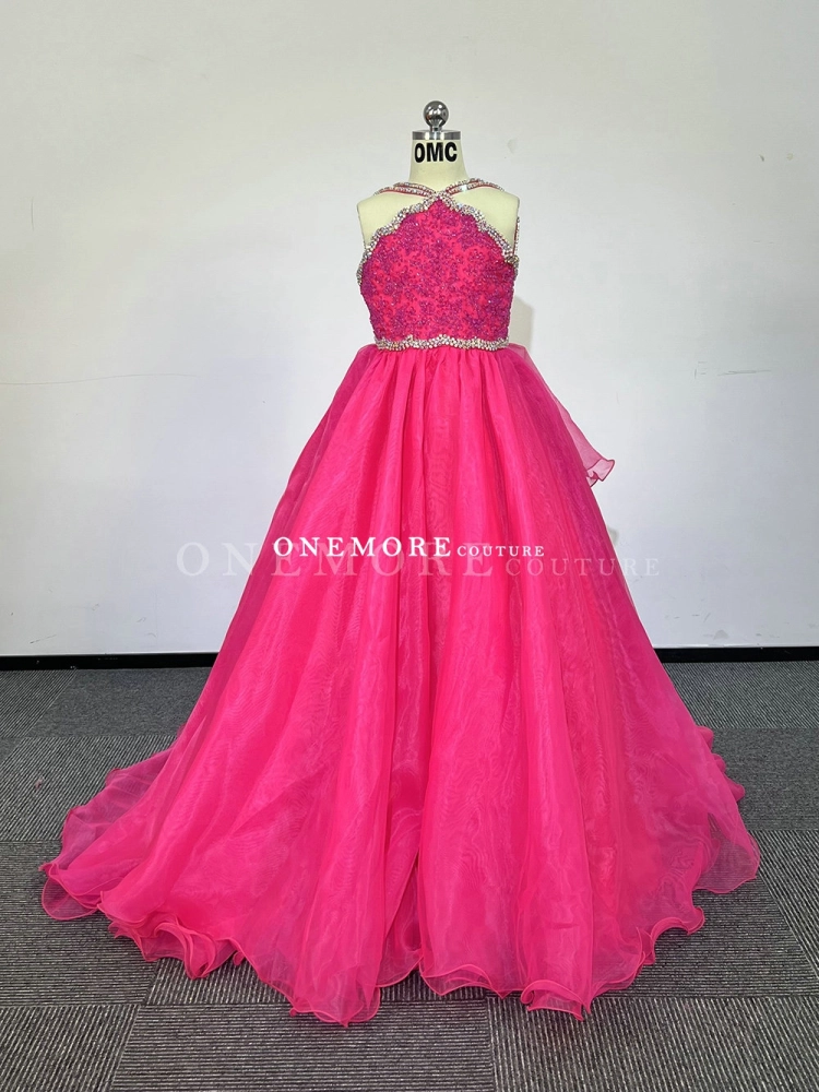 hot pink modest dress Fuchsia Prom Dress,High Low Prom Dress,Satin Prom Dress,Strapless Prom Dress,Modest Dress PD00197, US8 / Burgundy
