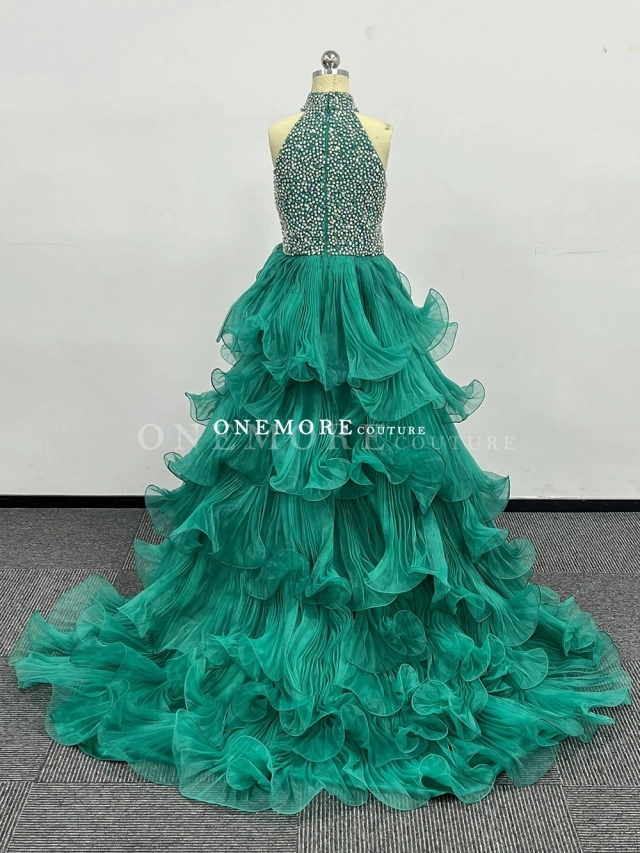 Green Pageant Gown Collection | Emerald, Mint & Couture Dresses