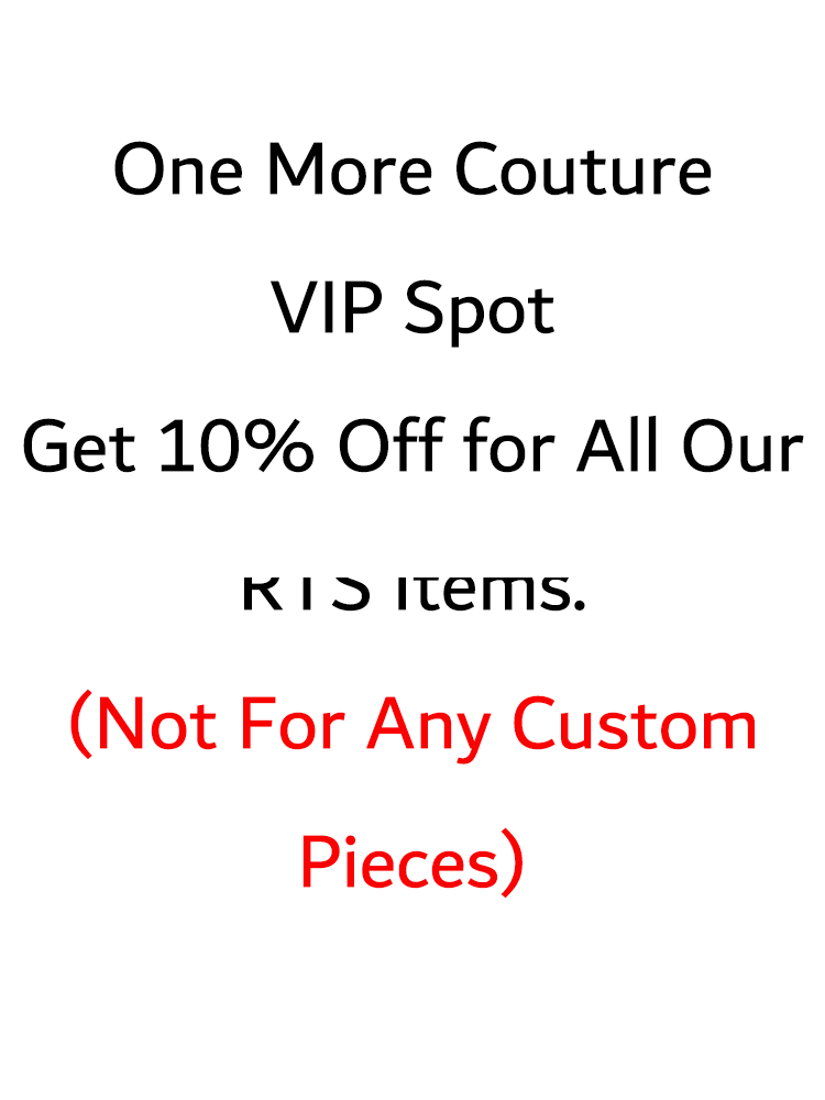 One More Couture VIP Spot for RTS Items