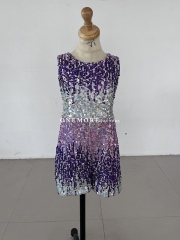 Silver and Purple
