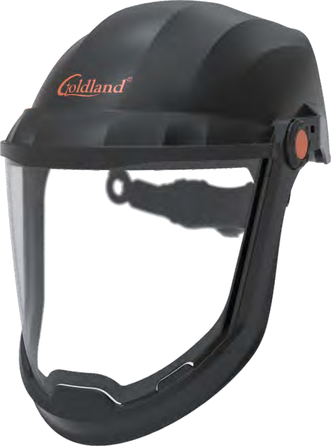 Protective Visor Welding Helmet Hardhat With Integrated PAPR AV05 by Goldland