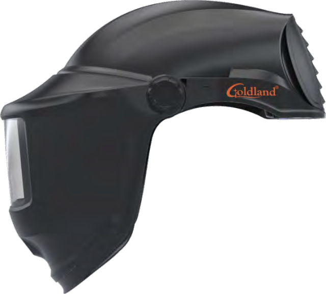 Protective Visor Welding Helmet Hardhat With Integrated PAPR AV05 by Goldland