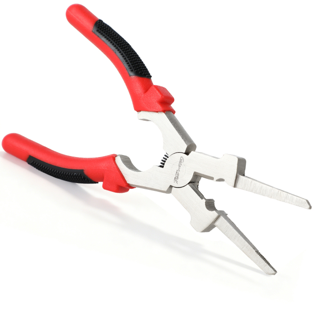 8" MIG Welding Pliers with Nickel-Plated Rust-Resistant Finish High-Carbon Steel Tool with Insulated Handle for Welding, Electrical, Mechanical & Home Use by Goldland