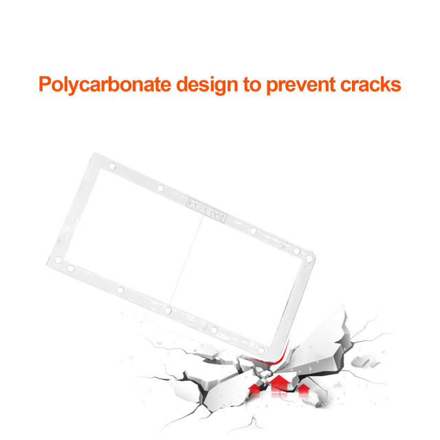 Welding Cheater Lens, 1.0/1.5/2.0/2.5/3.0 Diopter Cheater Lens for Welding Helmet, Durable, Lightweight, 2" Height x 4.25" Length Compatible with Most Welding Helmet by Goldland
