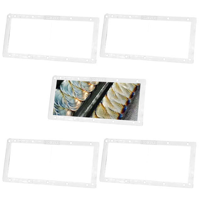 Welding Cheater Lens, 1.0/1.5/2.0/2.5/3.0 Diopter Cheater Lens for Welding Helmet, Durable, Lightweight, 2" Height x 4.25" Length Compatible with Most Welding Helmet by Goldland