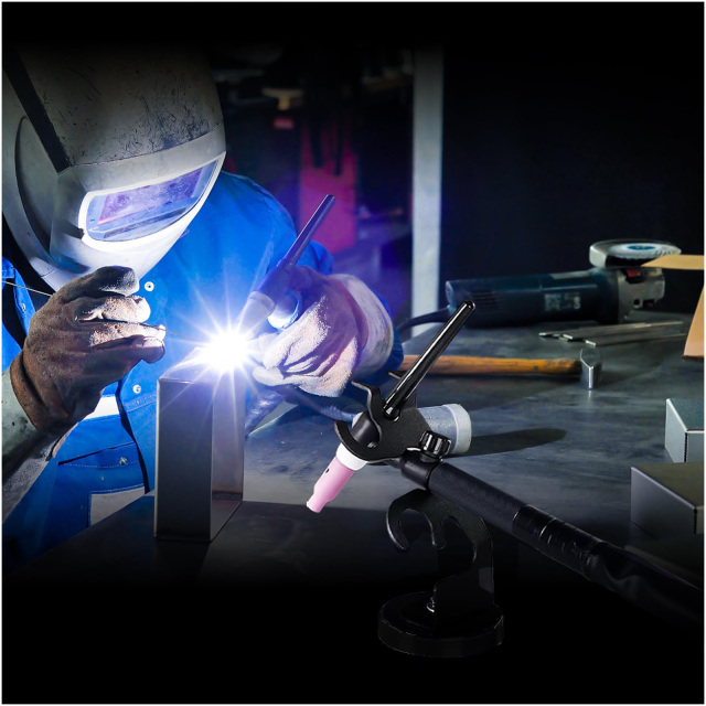 Welding Torch Holder, Magnetic TIG Gun Holder with Strong Magnetic Base, Support For TIG, Plasma Torch by Goldland