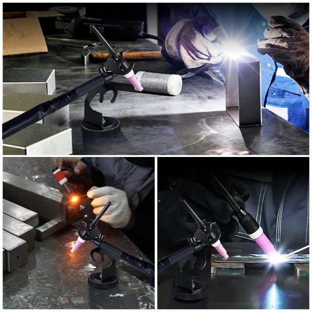 Welding Torch Holder, Magnetic TIG Gun Holder with Strong Magnetic Base, Support For TIG, Plasma Torch by Goldland