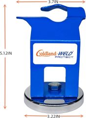 Welding Torch Holder, Magnetic TIG Gun Holder with Strong Magnetic Base, Support For TIG, Plasma Torch by Goldland