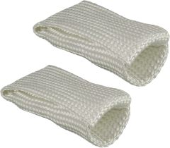 Tigraphic Arc Heat Shield Bundle, 1.96in X 4.13in & 2.36in X 4.13in, Heavy Duty, Tightly Knitted, Nice Length, Washable, Adjustability by Goldland