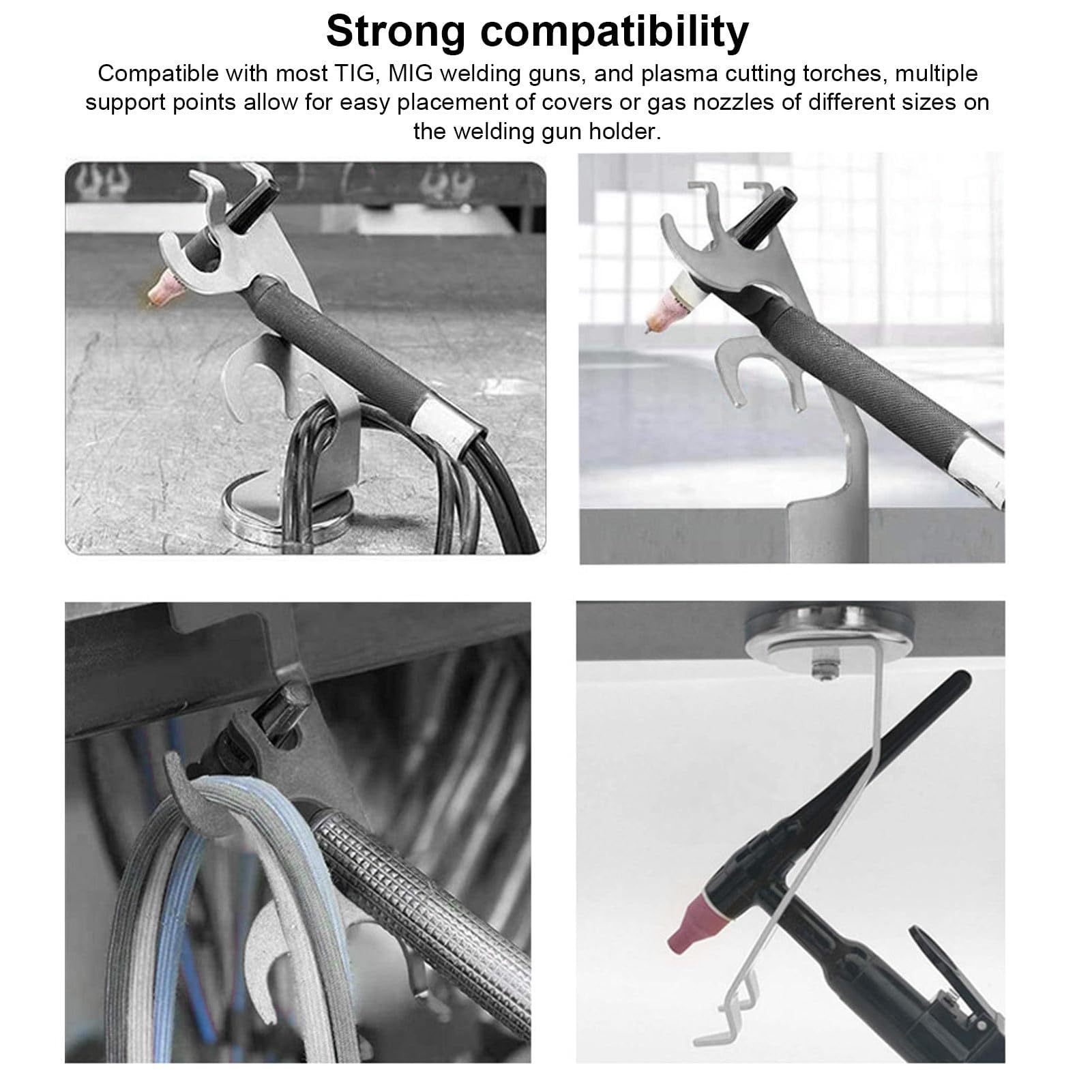 Welding Torch Holder, Magnetic TIG Gun Holder with Strong Magnetic Base, Support For TIG, Plasma Torch by Goldland