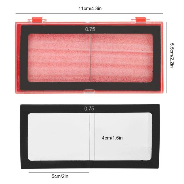 Glass Magnifying Welding Lens, 1.0/1.75/2.0/2.5/3.0 Diopter Cheater Lens for Welding Helmet, Not Easily Scratched Perfect for Magnifying Welds by Goldland