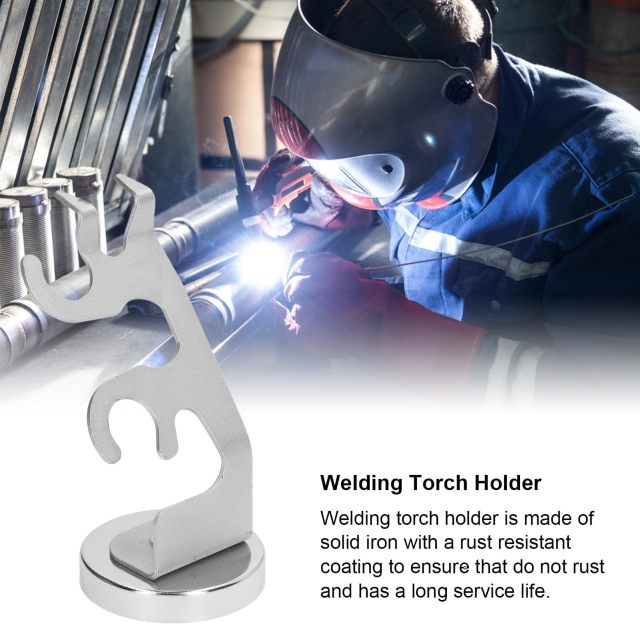 Welding Torch Holder, Magnetic TIG Gun Holder with Strong Magnetic Base, Support For TIG, Plasma Torch by Goldland