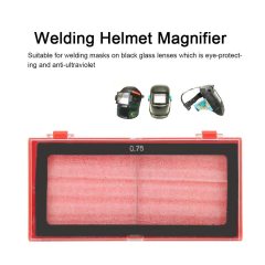 Glass Magnifying Welding Lens, 1.0/1.75/2.0/2.5/3.0 Diopter Cheater Lens for Welding Helmet, Not Easily Scratched Perfect for Magnifying Welds by Goldland