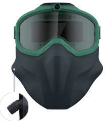 Auto-Darkening Welding Goggles GLG01H-GM02 by Goldland
