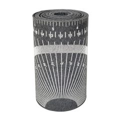 Pipe Measure Tool Wrap Around Tape, Flex Angle Measuring and Marking Gauge for 3" to 10" Diameter Small White by Goldland