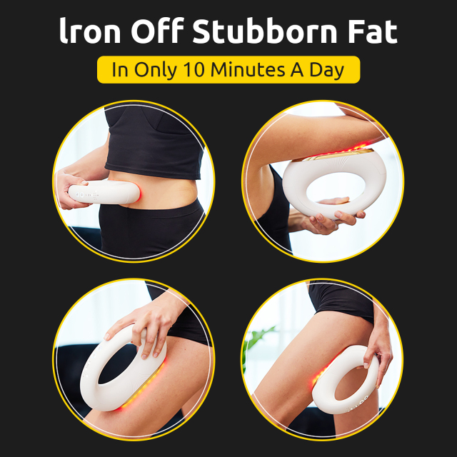 Red Light RF Radio Frequency Fat Iron Device Anti-Aging Face Lifting Korean Skincare Massage Wrinkle Remover