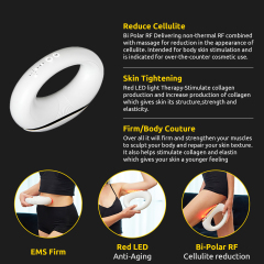 Red Light RF Radio Frequency Fat Iron Device Anti-Aging Face Lifting Korean Skincare Massage Wrinkle Remover