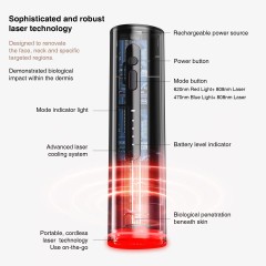 Factory Skin Care Face Led Therapy Red Blue Green Photon Infrared Light Face Massager Acne Treatment Device Laser Eye Surgery