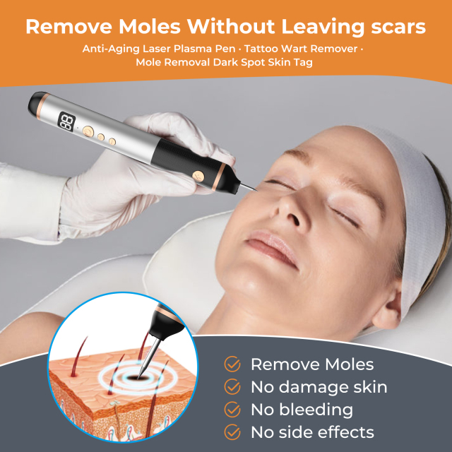 Factory Electric Plasma Pen Skin Mole Removal Facial Wart Label Tattoo Removal Tool