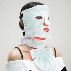 Near infrared Red Light Therapy Mask Led Facial Skin Care Machine Red Light Therapy Silicone Face Mask