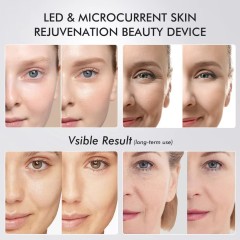 6 in 1 Age Booster Pro Face Lifting Massage V-shape Device Skin Tightening Facial device