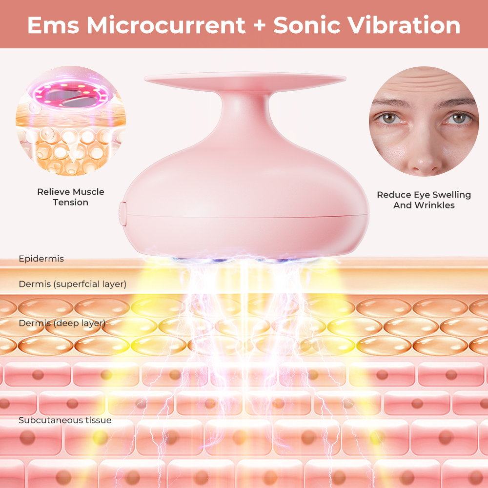 Home Use Facial 7 Color Light Handheld Neck Beauty Instrument Massager