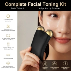 3 in 1 Facial Roller Face Neck Lifting Machine Skin Tighten Massager Beauty Device