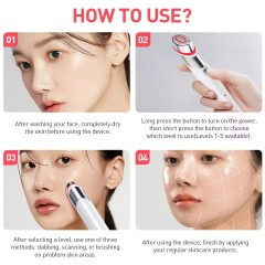 Booster  Light Beauty Device Multi-Functional Beauty Device Face Massager Face Radio Frequency Massage