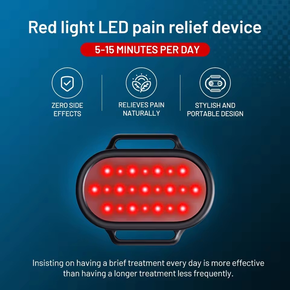808nm+650nm Handheld Near Infrared Red Light Therapy Device For Joint Muscle Pain Relief