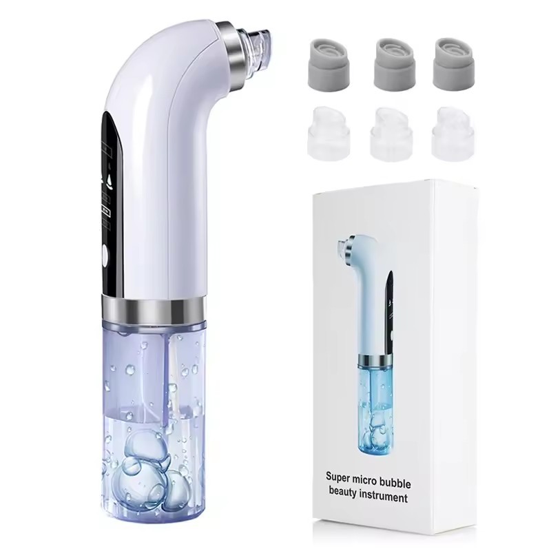 Black Head Remover Pore Vacuum Cleaner Electric Micro Small Bubble Facial Cleasing Machine USB Rechargeable Beauty Device