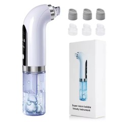 Black Head Remover Pore Vacuum Cleaner Electric Micro Small Bubble Facial Cleasing Machine USB Rechargeable Beauty Device