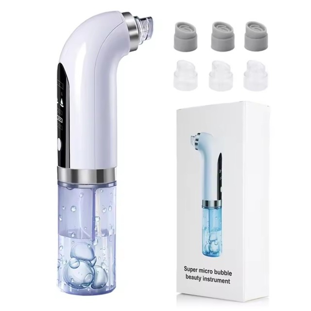 Black Head Remover Pore Vacuum Cleaner Electric Micro Small Bubble Facial Cleasing Machine USB Rechargeable Beauty Device