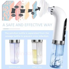 Black Head Remover Pore Vacuum Cleaner Electric Micro Small Bubble Facial Cleasing Machine USB Rechargeable Beauty Device