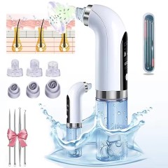 Black Head Remover Pore Vacuum Cleaner Electric Micro Small Bubble Facial Cleasing Machine USB Rechargeable Beauty Device
