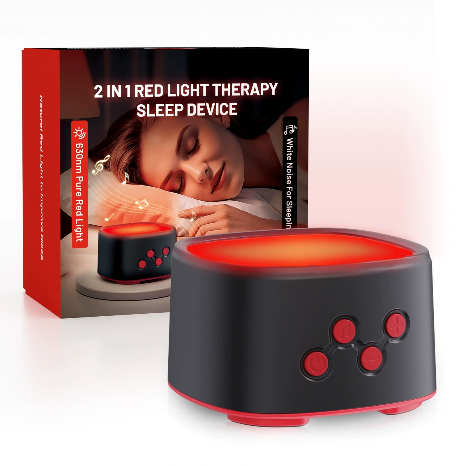 Sleep Hot-Selling Pure Red Light Therapy Sleep Monitor Effective Aid Device for Improved Sleep Quality