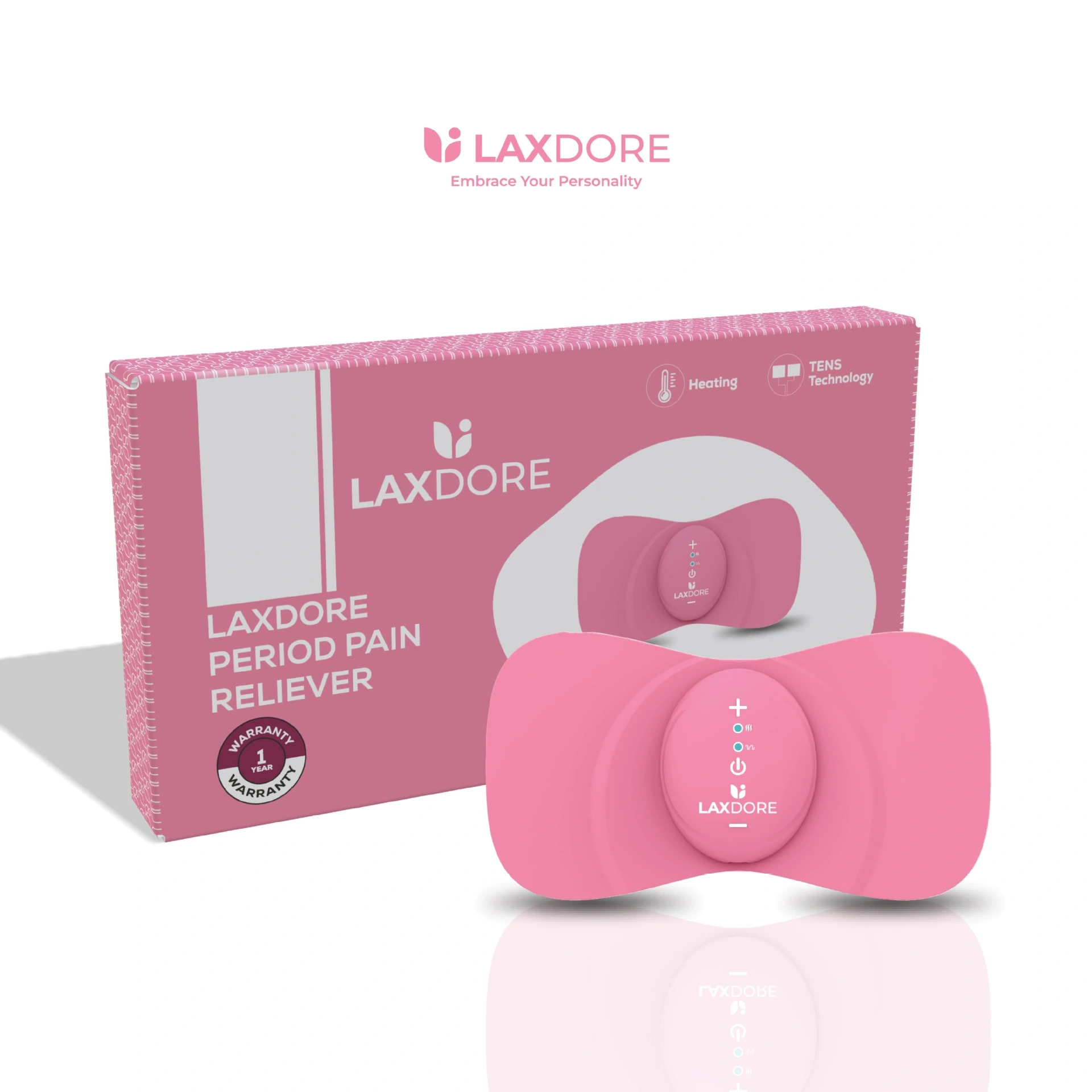 New Menstrual Heating Pad Menstrual Pain Relief Abdomen Massager Period Pain Relief Portable Cramp Relief Device