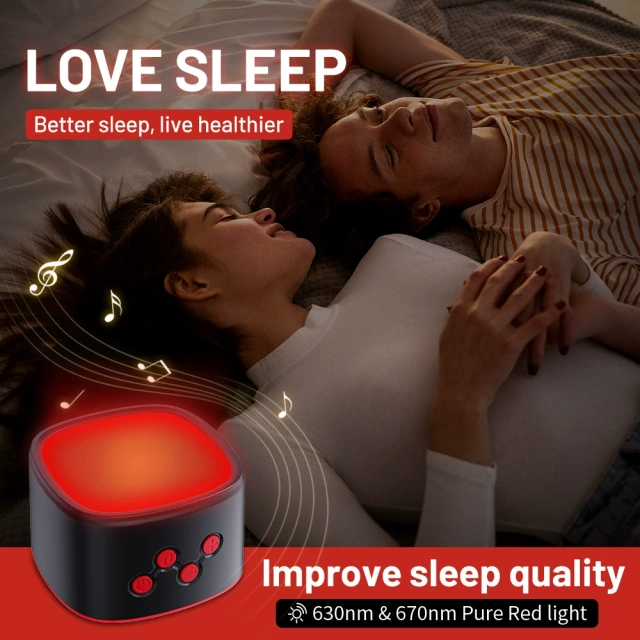 Sleep Hot-Selling Pure Red Light Therapy Sleep Monitor Effective Aid Device for Improved Sleep Quality