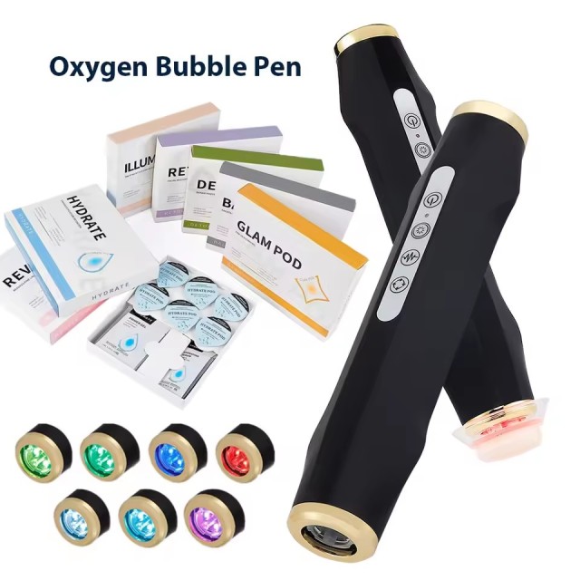 Portable Co2 Bubble Hydra Dermabrasion Facial Exfoliate Beauty Machine Face Lifting Skin Rejuvenation Oxygenation Device