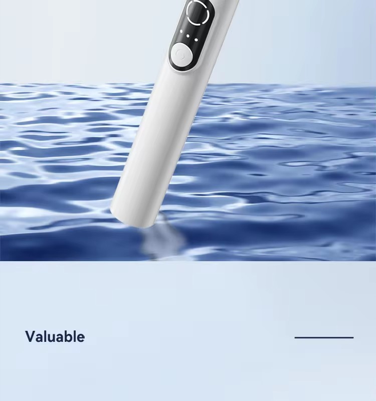 Ultrasonic Tooth Cleaner Household Oral Calculus Remover Tartar Remover with LED Lighting