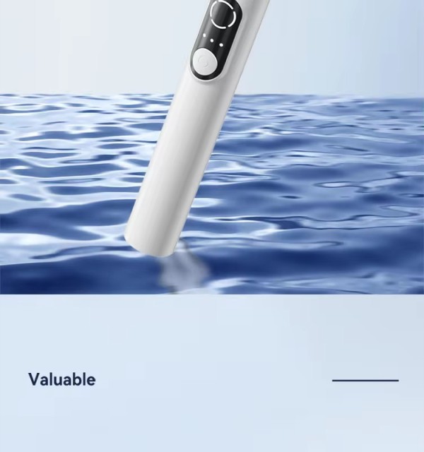 Ultrasonic Tooth Cleaner Household Oral Calculus Remover Tartar Remover with LED Lighting