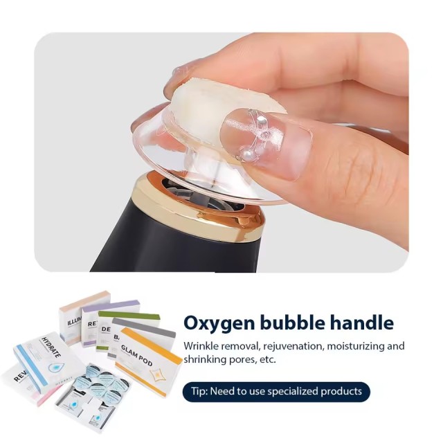 Portable Co2 Bubble Hydra Dermabrasion Facial Exfoliate Beauty Machine Face Lifting Skin Rejuvenation Oxygenation Device