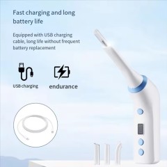 Electric Tonsil Stone Remover Tonsil Stone Removal Kit Vacuum With Irrigation Instant Suction Tonsil Stone Removal
