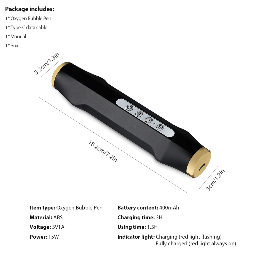 Portable Co2 Bubble Hydra Dermabrasion Facial Exfoliate Beauty Machine Face Lifting Skin Rejuvenation Oxygenation Device