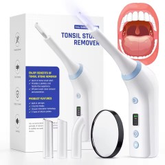 Electric Tonsil Stone Remover Tonsil Stone Removal Kit Vacuum With Irrigation Instant Suction Tonsil Stone Removal