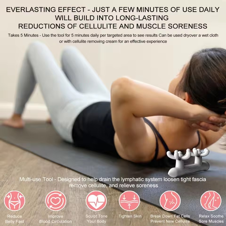 Neck Massager, Fascia Roller, Myofascial Release Scraper, Physiotherapy Equipment, Shoulder Chiropractic, Manual Relieve