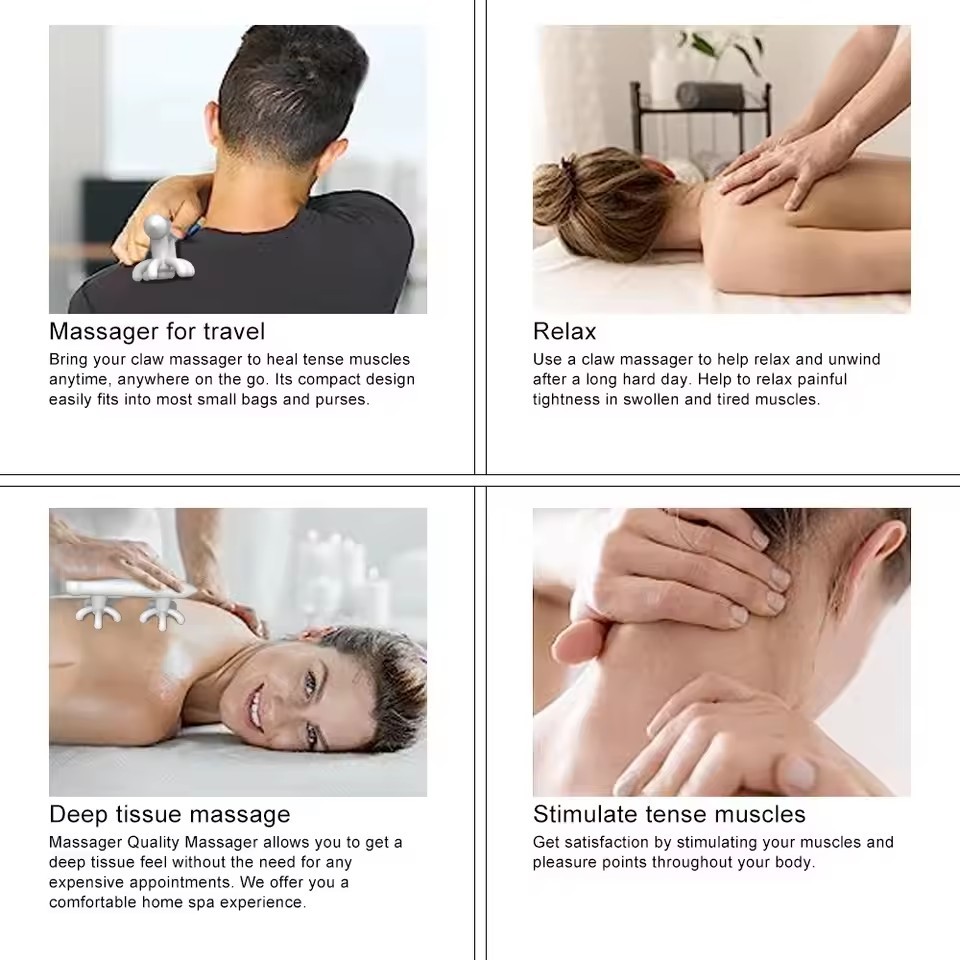 Neck Massager, Fascia Roller, Myofascial Release Scraper, Physiotherapy Equipment, Shoulder Chiropractic, Manual Relieve
