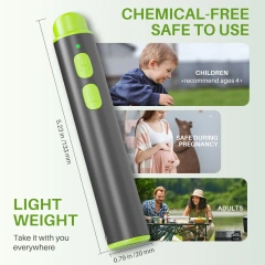 Portable Mosquito Insect Bite Relieve Itching Pen Natural Bug Bite Itch Relief Pen Rechargeable Anti-Itch Pen for Adult Children