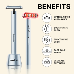 Professional Handheld Led Light Therapy Wand Anti-Aging Face Wand Face Skin Beauty Red Light Therapy Wand