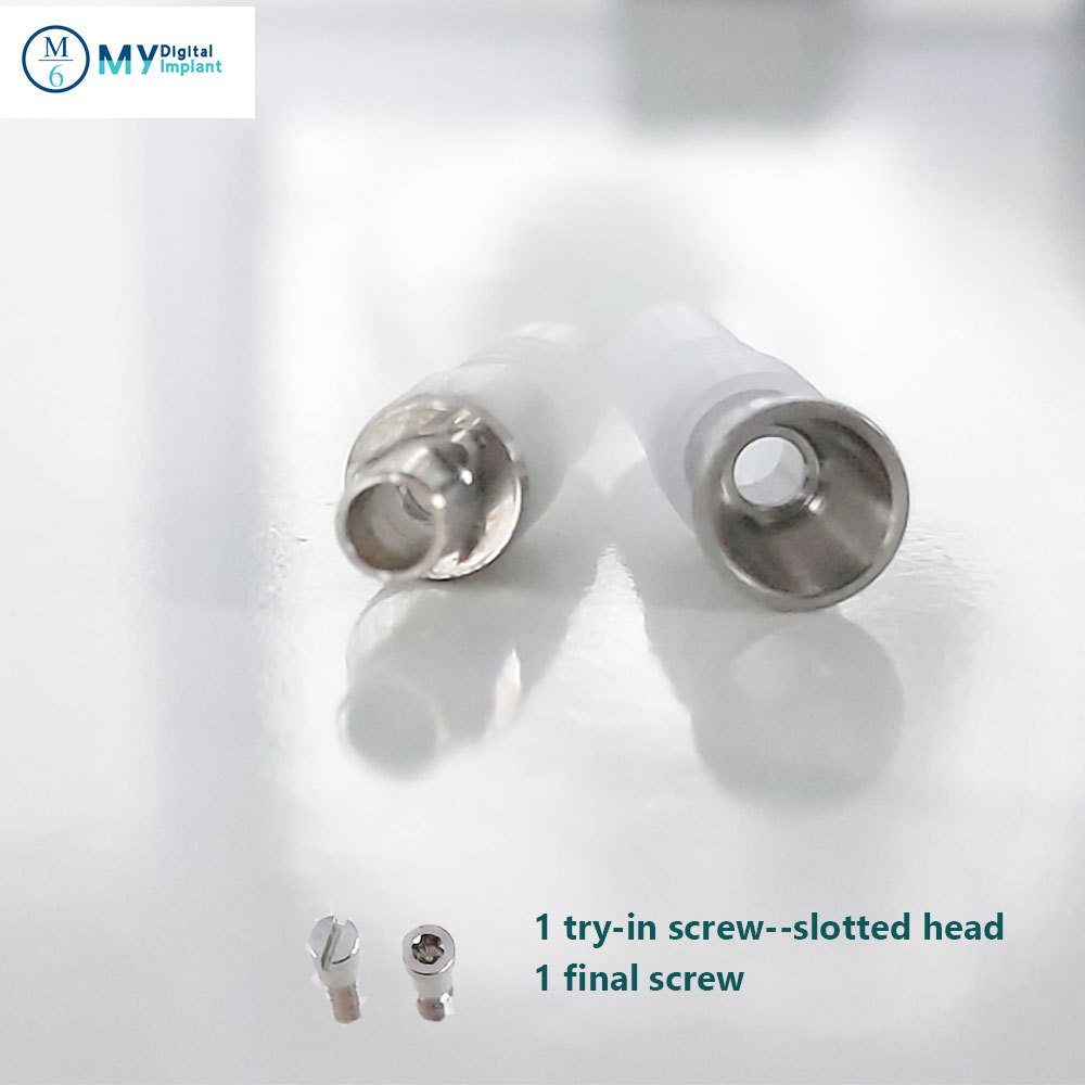 UCLA Cobalt-chrome molybdenum castable implant abutment OSSTEM ZIMMER